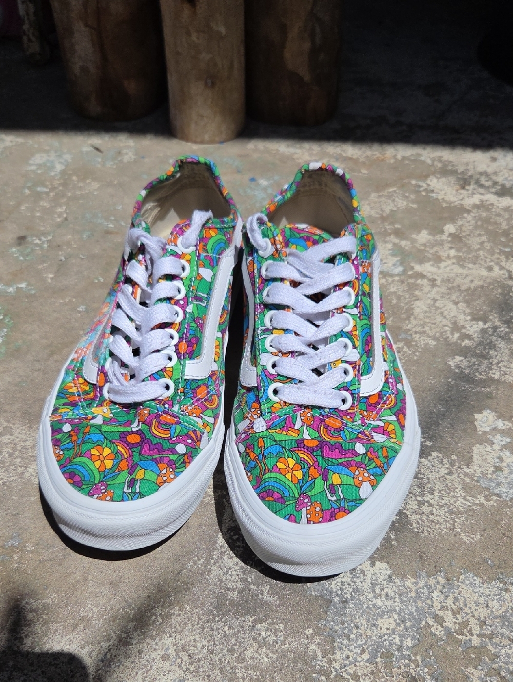Vans - Psychedelic Mushroom Pattern